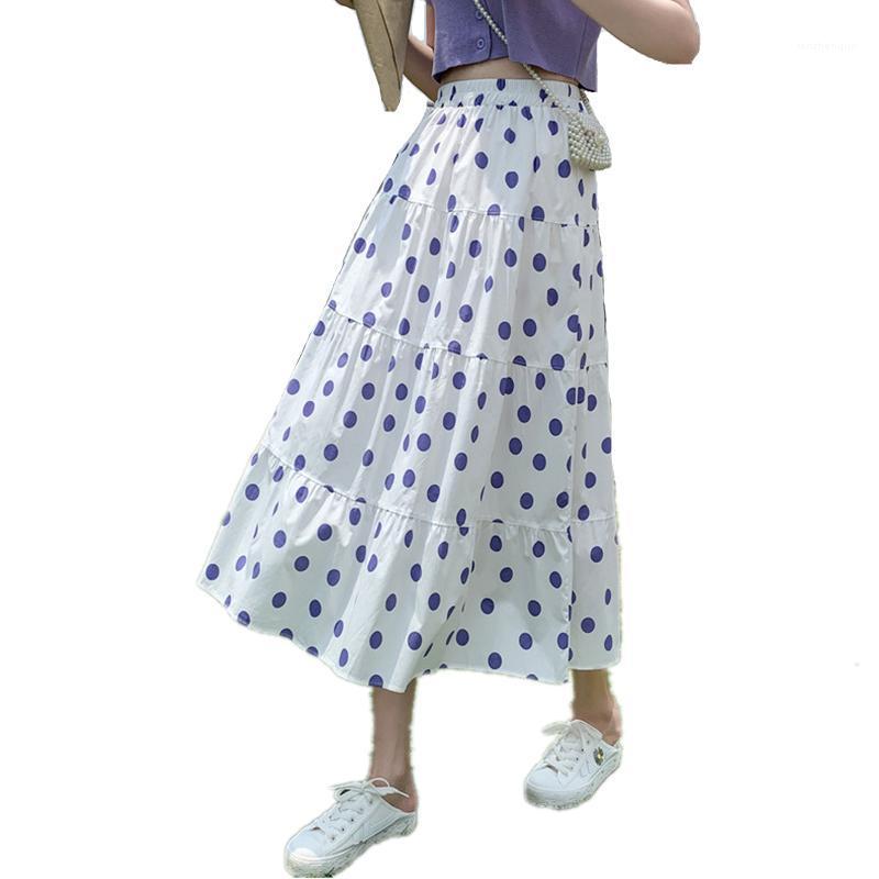 Skirts Korean Style 2022 Spring Summer Women Elastic High Waist Slim Long Skirt Fashion Dots Print Big Hem Vintage, Green
Skirts Korean Style 2022 Spring Summer Women Elastic High Waist Slim Long Skirt Fashion Dots Print Big Hem Vintage, Green