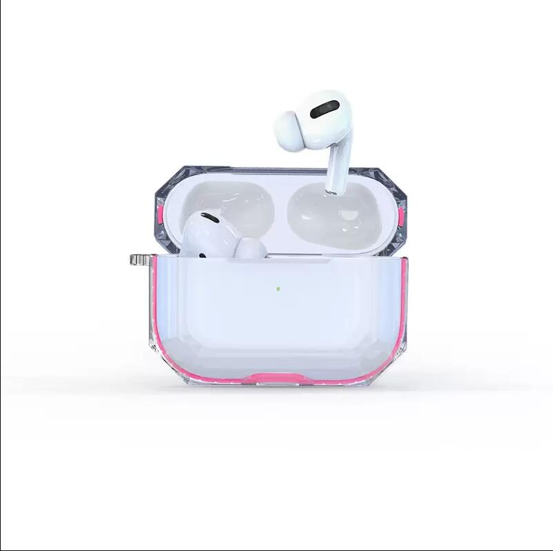 Transparent TPU Airpods Pro earphone case for air pods pro all prevention for airpods 2 3 earphone protector case with retail package
Transparent TPU Airpods Pro earphone case for air pods pro all prevention for airpods 2 3 earphone protector case with retail package