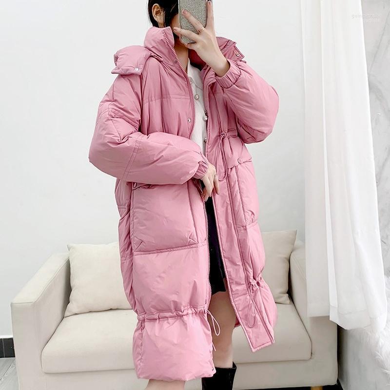 Women's Down & Parkas Lady Winter Warm Jacket Women Solid Color Mid-length 2022 Korean Fashion White Duck Jaqueta Feminina Guin22, Black
Women's Down & Parkas Lady Winter Warm Jacket Women Solid Color Mid-length 2022 Korean Fashion White Duck Jaqueta Feminina Guin22, Black