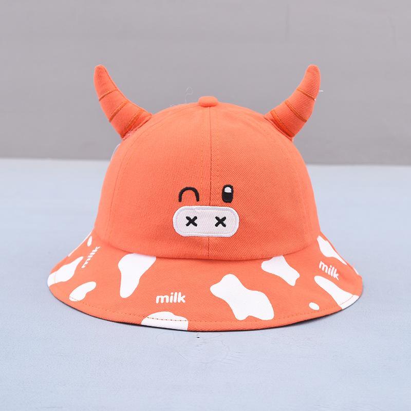 Berets Cotton Cartoon Cow Bucket Hat Fisherman Outdoor Travel Sun Cap Hats For Child Boy And Girl 74, Blue
Berets Cotton Cartoon Cow Bucket Hat Fisherman Outdoor Travel Sun Cap Hats For Child Boy And Girl 74, Blue