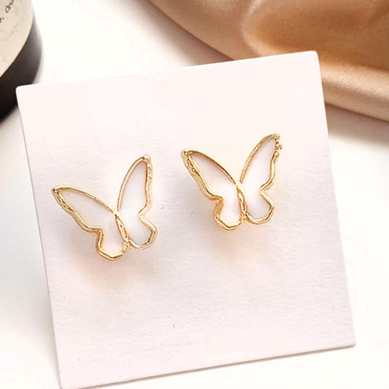 Stud Korean Moonstone Opal Shell Butterfly Earrings Insect Animal Ear Studs Brincos Cuff Piercing Jewelry GiftStud
Stud Korean Moonstone Opal Shell Butterfly Earrings Insect Animal Ear Studs Brincos Cuff Piercing Jewelry GiftStud