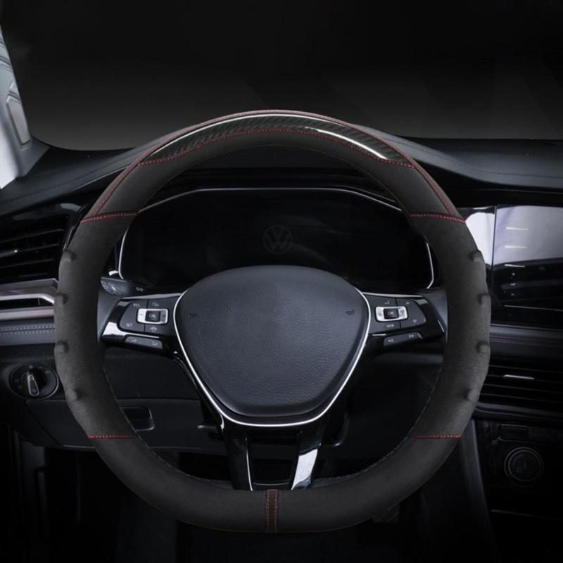 Steering Wheel Covers Useful Case Protective Auto Styling Car Cover Carbon Fiber Anti-skid
Steering Wheel Covers Useful Case Protective Auto Styling Car Cover Carbon Fiber Anti-skid