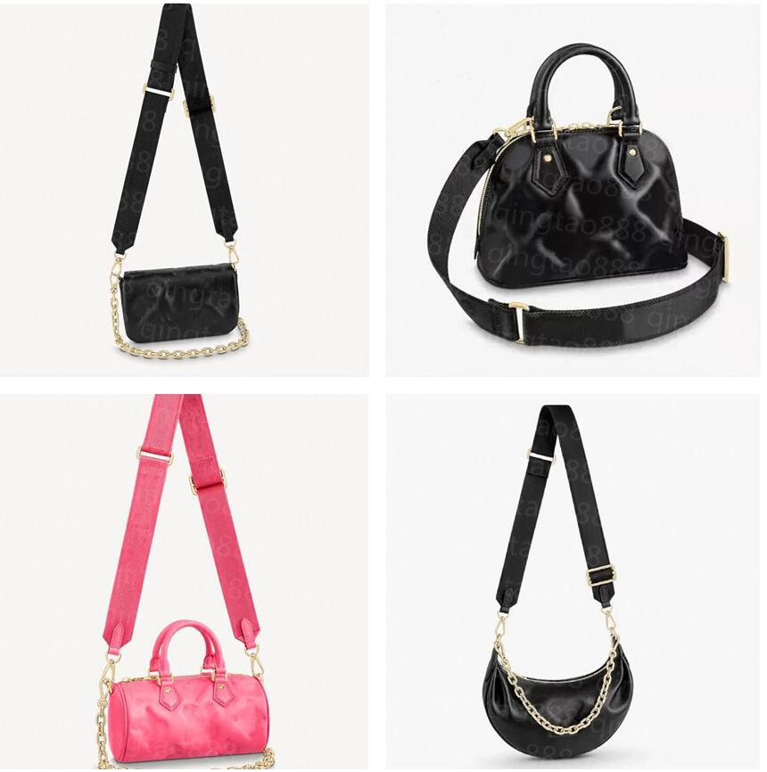 Luxury designer totes High quality leather Bubblegram bags Alma BB Over The Moon Papillon BB Wallet on Strap fashion handbags for women purse shopping shoulder bag, Customize
Luxury designer totes High quality leather Bubblegram bags Alma BB Over The Moon Papillon BB Wallet on Strap fashion handbags for women purse shopping shoulder bag, Customize