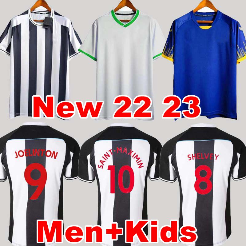 Newcastle WILSON SAINT-MAXIMIN BRUNO G. 2021 2022 2023 Soccer Jersey Retro TRIPPIER MURPHY SHELVEY united 21 22 23 Football Shirt Kids Kit player version WOOD TARGETT, 21 22 third +patch
Newcastle WILSON SAINT-MAXIMIN BRUNO G. 2021 2022 2023 Soccer Jersey Retro TRIPPIER MURPHY SHELVEY united 21 22 23 Football Shirt Kids Kit player version WOOD TARGETT, 21 22 third +patch