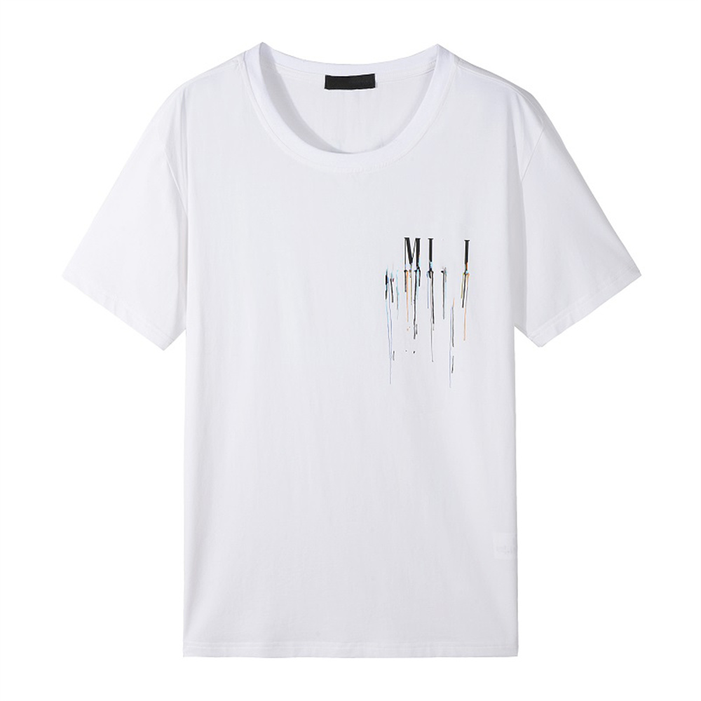 Summer Designer Tee and Women's Loose Top Men's Casual Shirt Deluxe Round collar 100% cotton crease resistant breathable T-shirt Size - 3XL
Summer Designer Tee and Women's Loose Top Men's Casual Shirt Deluxe Round collar 100% cotton crease resistant breathable T-shirt Size - 3XL
