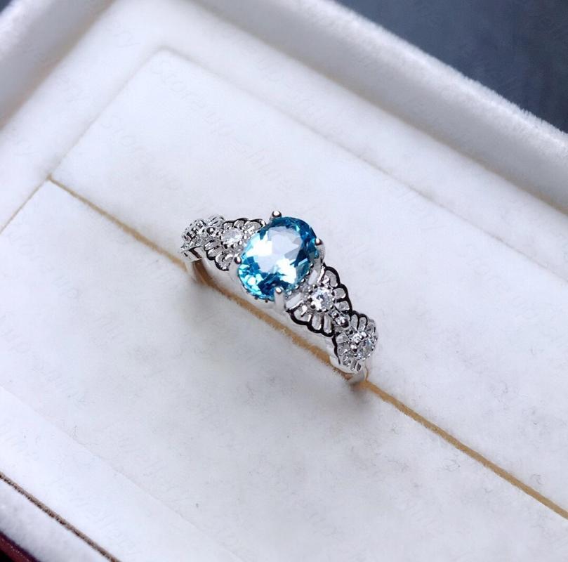 Cluster Rings Natural Topaz Silver Ringss 925 Sterling Ring Fine Jewelry Gift For Women Lady GirlsCluster
Cluster Rings Natural Topaz Silver Ringss 925 Sterling Ring Fine Jewelry Gift For Women Lady GirlsCluster
