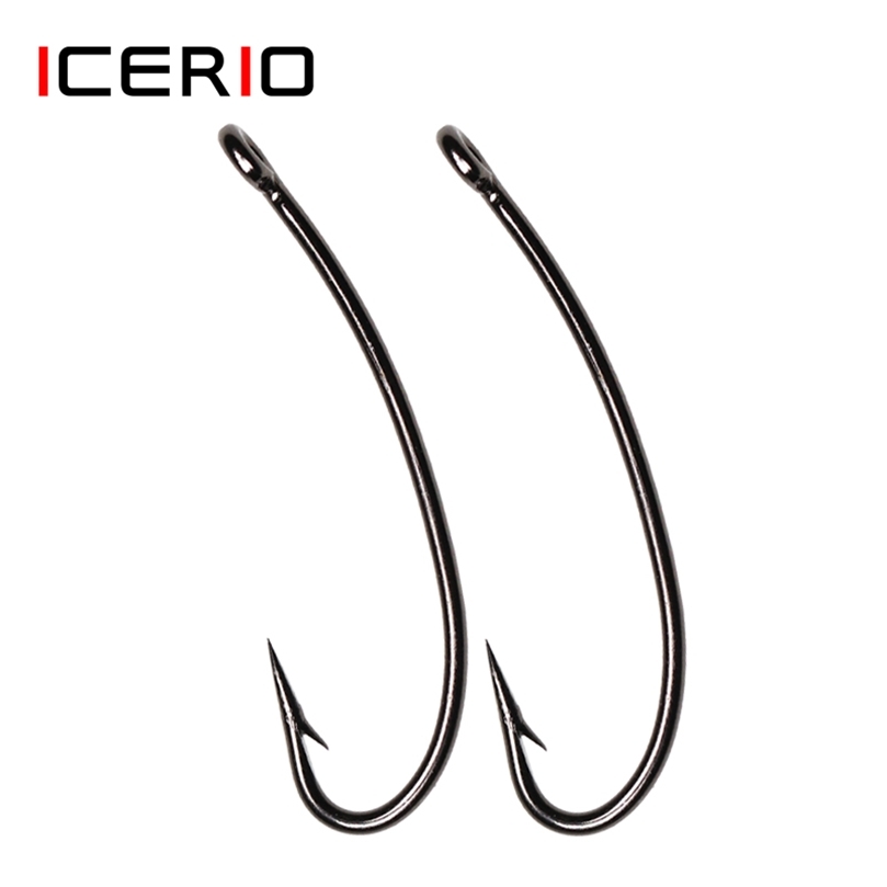 ICERIO 500PCS Nymphs Dry Flies Fly Tying Hook Curved York Bend Straight Eye 3X Long Shank Standard Wire Point Black Nickel 220401
ICERIO 500PCS Nymphs Dry Flies Fly Tying Hook Curved York Bend Straight Eye 3X Long Shank Standard Wire Point Black Nickel 220401