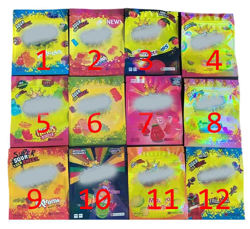 Hottest 600mg gummmies edibles packaging bags 12 types empty sours tropical watermelon smell proof resealable zipper packages candy gummy mylar package bag
Hottest 600mg gummmies edibles packaging bags 12 types empty sours tropical watermelon smell proof resealable zipper packages candy gummy mylar package bag