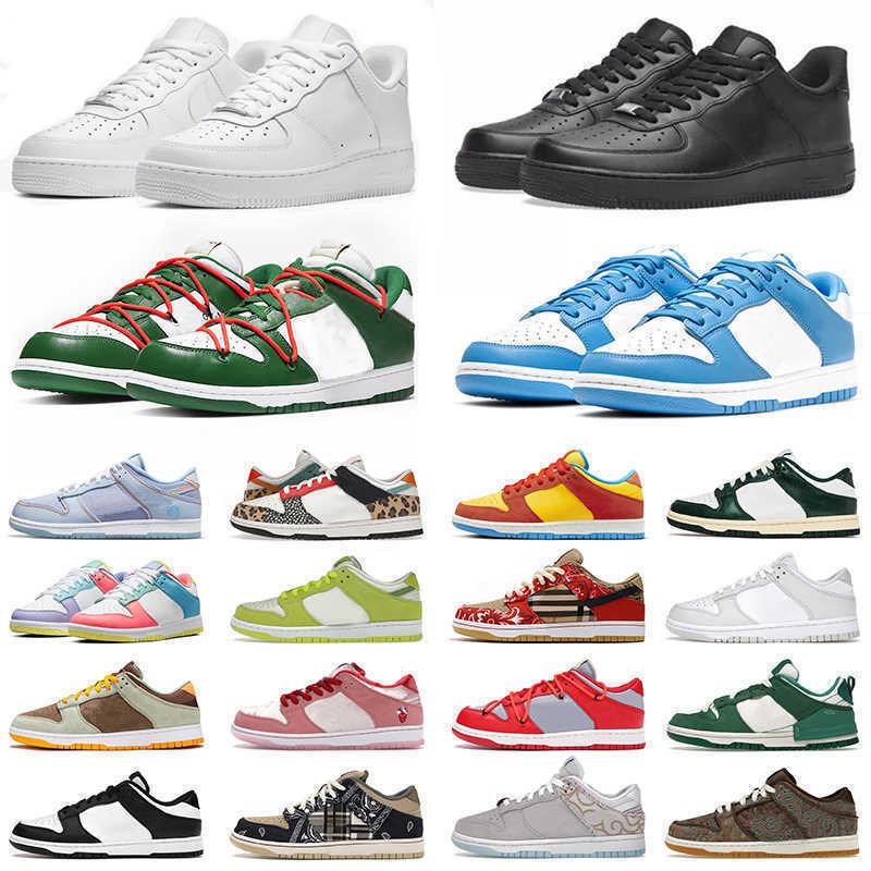 

Men Women Dunks Lows Designer Casual Shoes Dunkes Low Paisley Black Panda Sb 1 One Offs White Bart Simpson Safari Cactus Jack Unc Sneakers, 36-47 syracuse