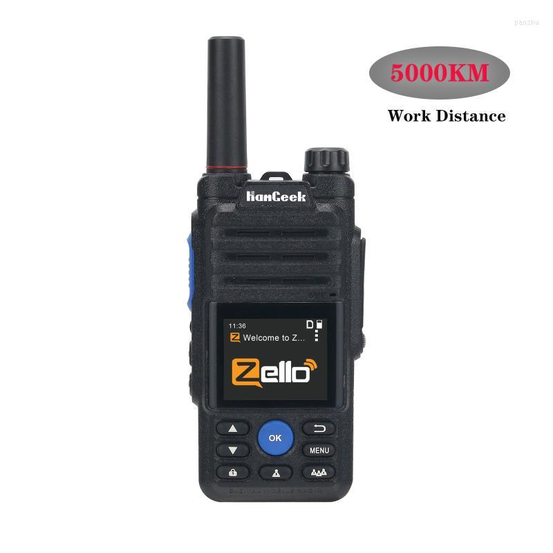 Walkie Talkie HamGeek HG-369 POC Radio Wifi Bluetooth 2G/3G/4G Network For Zello Real-pttc Communication Distance 5000KMWalkie