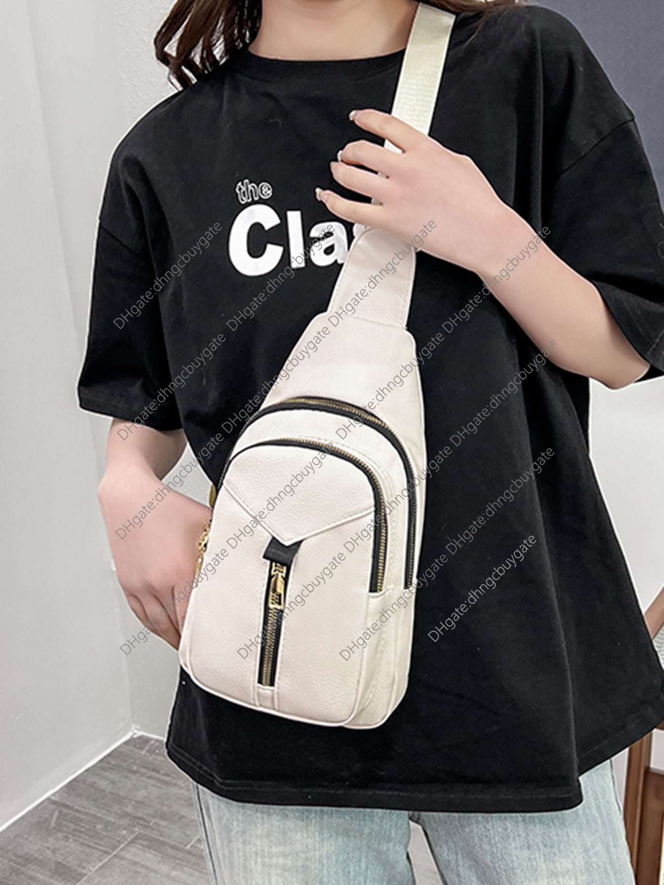 Minimalist Designer Bag Zipper Front Fanny Pack Handbag Leather Luxury Brand Fashion Wallet crossbody bag Handbag Leather, White
Minimalist Designer Bag Zipper Front Fanny Pack Handbag Leather Luxury Brand Fashion Wallet crossbody bag Handbag Leather, White