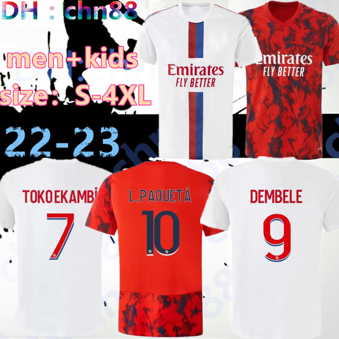 22 23 Maillot Lyon home 2022 2023 Olympique Soccer Jersey Lyonnais OL digital fourth football shirts TRAORE MEMPHIS men kids kits equipment BRUNO G football shirt, 22-23 away
22 23 Maillot Lyon home 2022 2023 Olympique Soccer Jersey Lyonnais OL digital fourth football shirts TRAORE MEMPHIS men kids kits equipment BRUNO G football shirt, 22-23 away