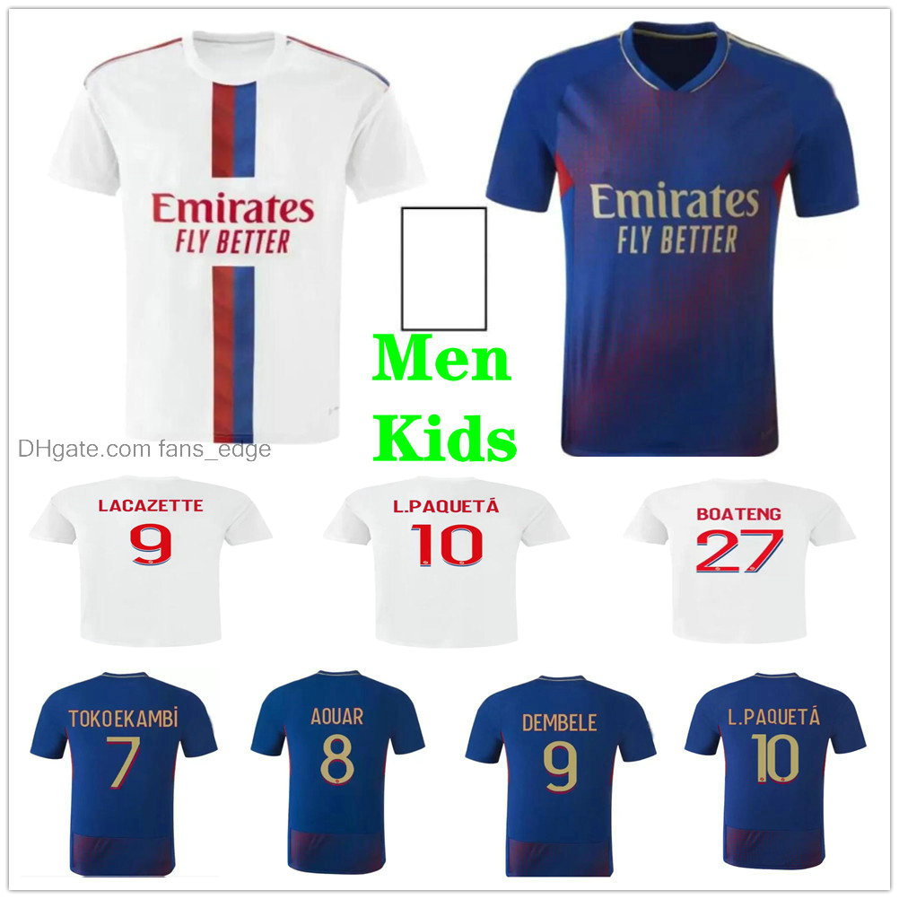 22 23 Player Fans Version Olympique Lyonnais Lyon Soccer Jerseys LACAZETTE TOKO EKAMBI CHERKI DEMBELE AOUAR L.PAQUETA Custom 2022 2023 Men Kids Kit Football Shirt, Kids size 16-28
22 23 Player Fans Version Olympique Lyonnais Lyon Soccer Jerseys LACAZETTE TOKO EKAMBI CHERKI DEMBELE AOUAR L.PAQUETA Custom 2022 2023 Men Kids Kit Football Shirt, Kids size 16-28