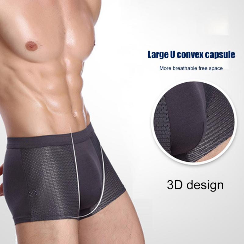 Men's Shorts Bamboowear Bamboo Boxer Short Men Microfiber Briefs Underwear Compression Stretch XIN-, Black
Men's Shorts Bamboowear Bamboo Boxer Short Men Microfiber Briefs Underwear Compression Stretch XIN-, Black