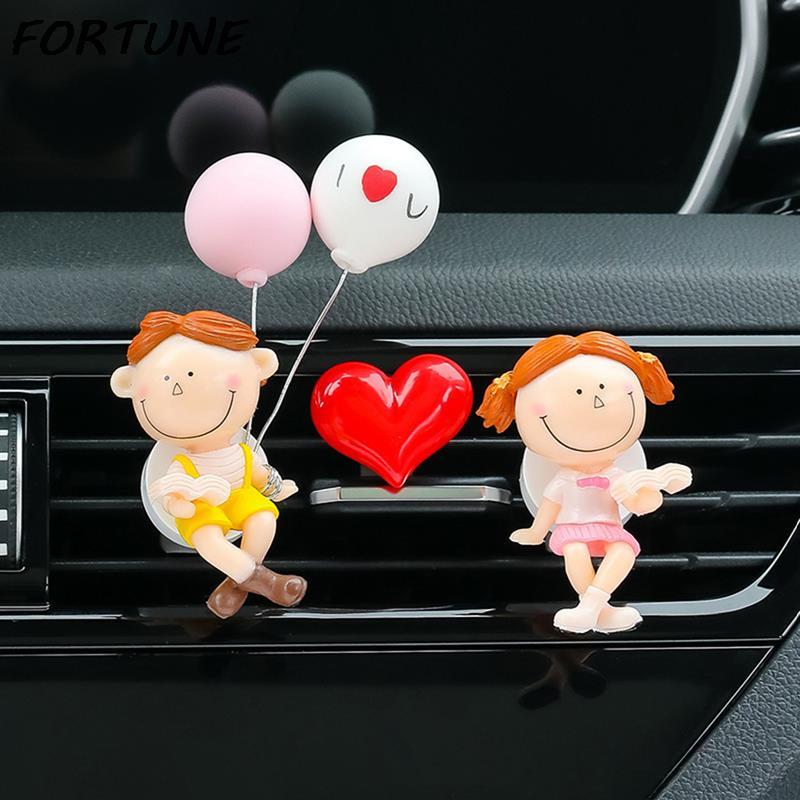 Interior Decorations Lovely Couple Decoration Car Air Outlet Perfume Clip Conditioning Styling Accessories Cute DecorInterior InteriorInteri
Interior Decorations Lovely Couple Decoration Car Air Outlet Perfume Clip Conditioning Styling Accessories Cute DecorInterior InteriorInteri