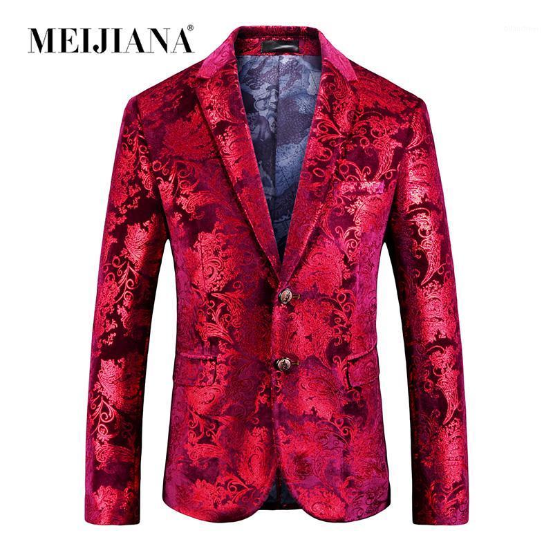 Men's Suits & Blazers MEIJIANA Male Suit Blazer Fasion Red Floral Printing Single Button Casual Slim Fit Jacket For Formal Party Plus Size 5
Men's Suits & Blazers MEIJIANA Male Suit Blazer Fasion Red Floral Printing Single Button Casual Slim Fit Jacket For Formal Party Plus Size 5