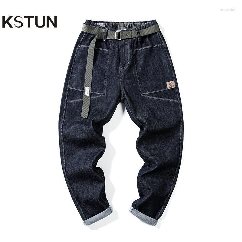 Men's Jeans Dark Blue Men Stretch Loose Fit Wide Leg Spring Summer Casual Harem Pants Elastic Waist Streetwear Patchwork Include BeltMen's H
Men's Jeans Dark Blue Men Stretch Loose Fit Wide Leg Spring Summer Casual Harem Pants Elastic Waist Streetwear Patchwork Include BeltMen's H