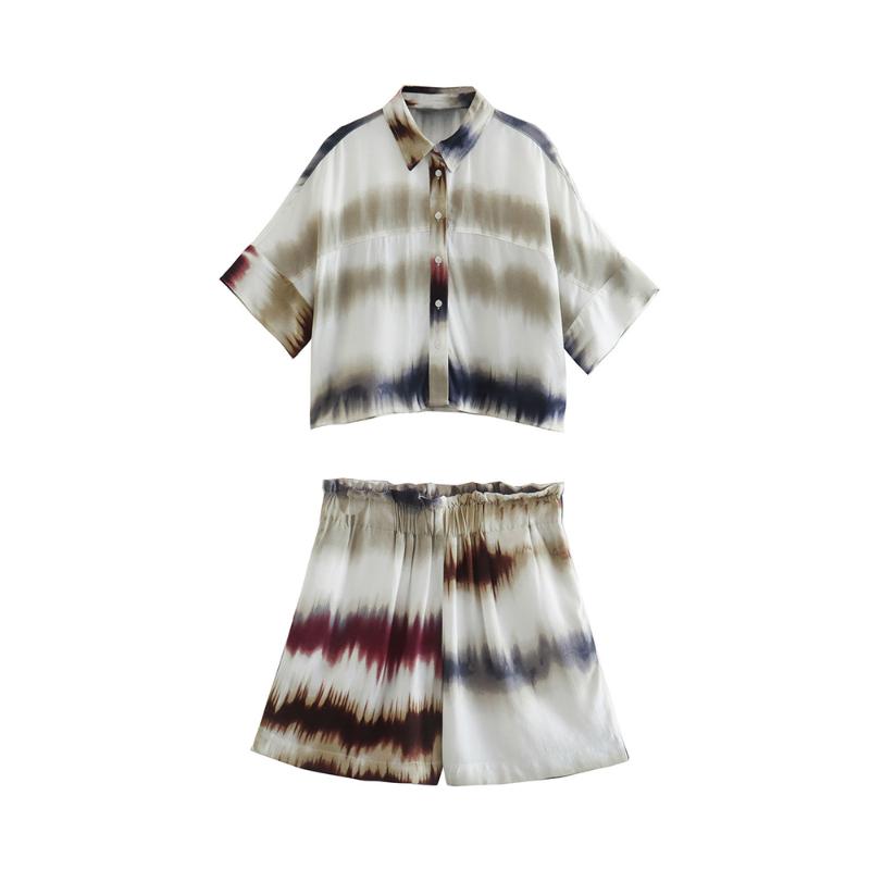 Women's Blouses & Shirts Summer 2022 Tie Dye Printed Lapel Single Breasted Raglan Sleeves Style Fashion ShirtsWomen's, As shown
Women's Blouses & Shirts Summer 2022 Tie Dye Printed Lapel Single Breasted Raglan Sleeves Style Fashion ShirtsWomen's, As shown