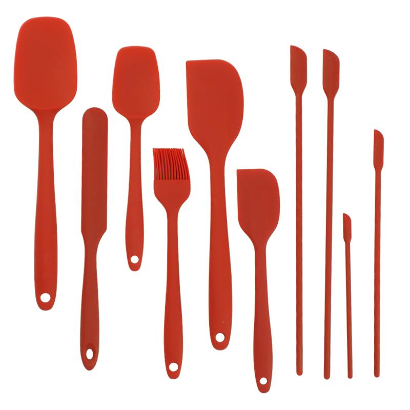Other Bakeware 10PCS Silicone Spatula Kitchenware Baking Set Cake Accessories 10-piece
Other Bakeware 10PCS Silicone Spatula Kitchenware Baking Set Cake Accessories 10-piece