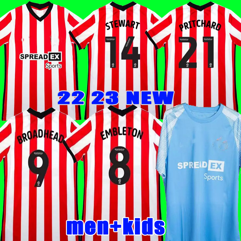 SUNDERLAND 22 23 soccer jerseys home away BLUE SIS 2022 2023 DAJAKU EMBLETON BROADHEAD Gooch O'NIEN Stewart PRITCHARD NEIL MCGEADY kids baby kit set football shirts, Away man 2
SUNDERLAND 22 23 soccer jerseys home away BLUE SIS 2022 2023 DAJAKU EMBLETON BROADHEAD Gooch O'NIEN Stewart PRITCHARD NEIL MCGEADY kids baby kit set football shirts, Away man 2
