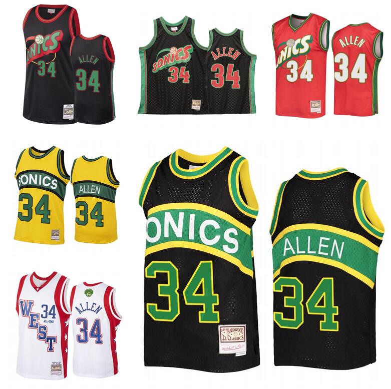 Stitched Ray Allen basketball Jersey S-6XL Mitchell & Ness 2006-07 Mesh Hardwoods Classics retro version Men Women Youth jerseys, Stitched jersey
Stitched Ray Allen basketball Jersey S-6XL Mitchell & Ness 2006-07 Mesh Hardwoods Classics retro version Men Women Youth jerseys, Stitched jersey