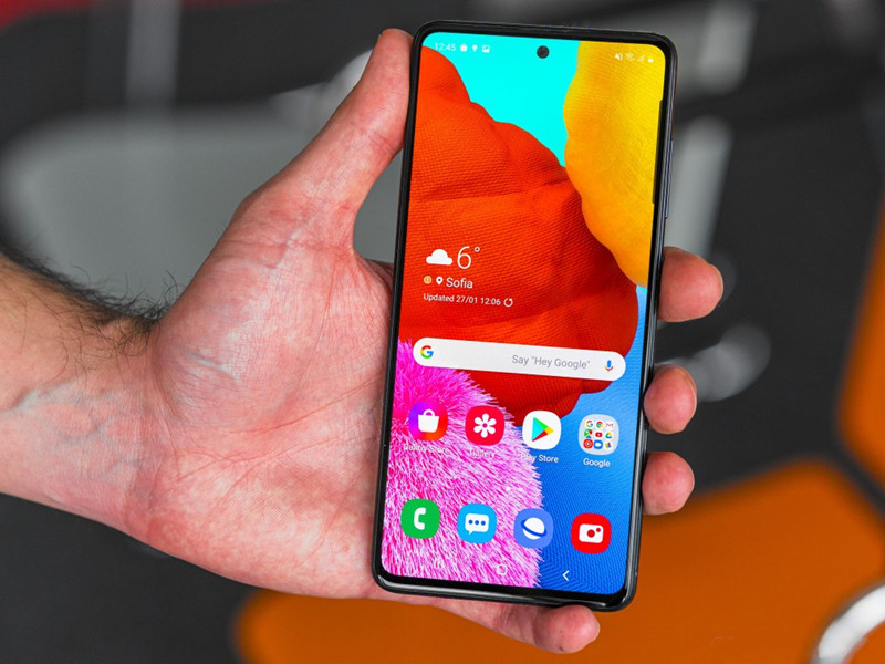 refurbished samsung galaxy A51 A515 6.5 inches 128GB ROM 4G LTE mobile phone Octa-core smartphone single Sim