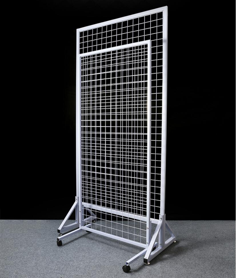 Daily necessities grid shelf Commercial Furniture Mobile phone case with shelfes lightweight jewelry display racks slipper grides rack hardware pendan