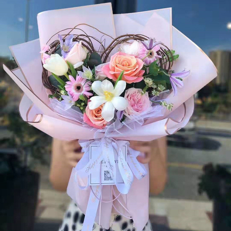 DHL Fat Valentine Wrapped 20Pc/Pack Wedding Mother Day Waterproof Ronzing Wer Gift Wrapping Paper Fy2646 S