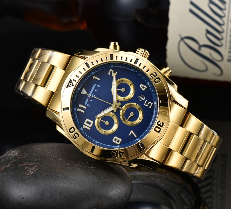high quality Men Luxury Watch Six stitches All dials work Quartz watches European Top Luxury brand chronograph clock Fashion Steel Strap Montre De Luxe designer, 10
high quality Men Luxury Watch Six stitches All dials work Quartz watches European Top Luxury brand chronograph clock Fashion Steel Strap Montre De Luxe designer, 10
