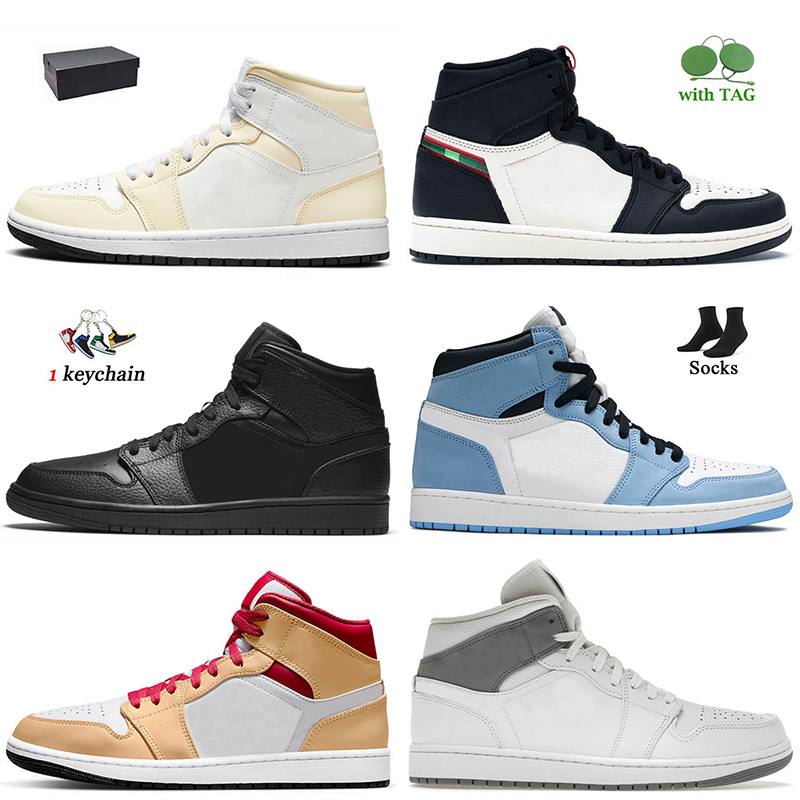 OG 1 Basketball Shoes Top Quality Women Mens Jumpman 1s Coconut Milk Sports Illustrated Mid Triple Black University Blue Surfaces Patent Bred Designer Trainers Shoe, A63 atmosphere bubble gum 36-47
OG 1 Basketball Shoes Top Quality Women Mens Jumpman 1s Coconut Milk Sports Illustrated Mid Triple Black University Blue Surfaces Patent Bred Designer Trainers Shoe, A63 atmosphere bubble gum 36-47