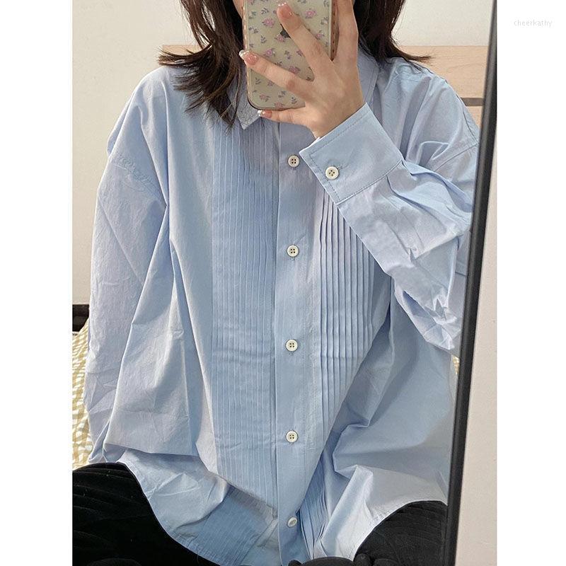 Women' Blouses & Shirts Fashion Women Shirt Spring Autumn Female Long Sleeve Formal Slim Striped Office Ladies Work Tops W07Women' Chee22, Blue
Women' Blouses & Shirts Fashion Women Shirt Spring Autumn Female Long Sleeve Formal Slim Striped Office Ladies Work Tops W07Women' Chee22, Blue