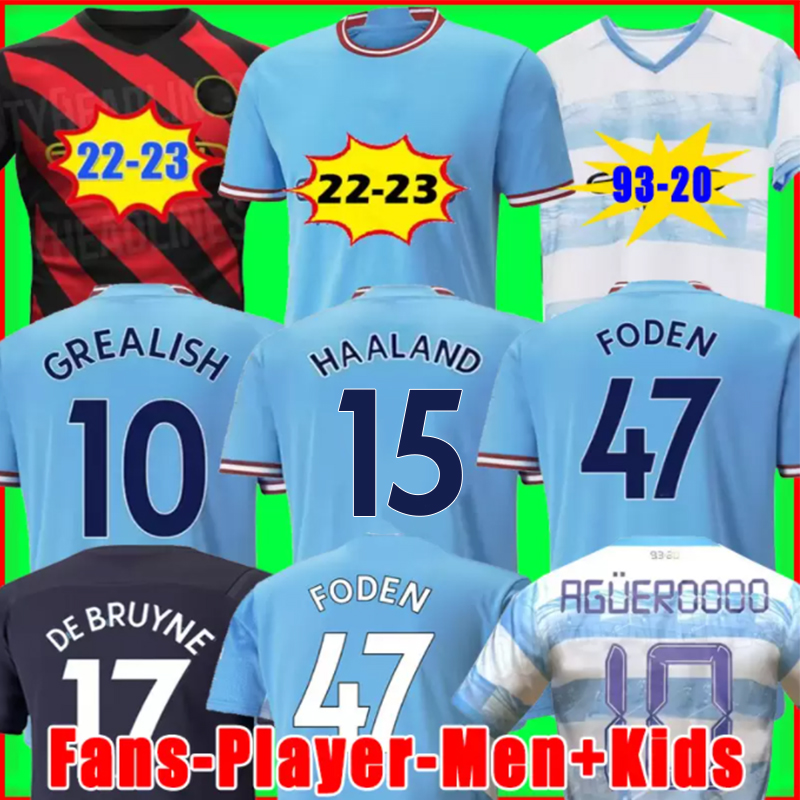 21 22 23 HAALAND SOCCER JERSEYS GREALISH STERLING MANS CITIES MAHREZ fans player version DE BRUYNE FODEN 2022 2023 football tops shirt kids kit sets uniform Boys youth, 22 23 away men+patch
21 22 23 HAALAND SOCCER JERSEYS GREALISH STERLING MANS CITIES MAHREZ fans player version DE BRUYNE FODEN 2022 2023 football tops shirt kids kit sets uniform Boys youth, 22 23 away men+patch