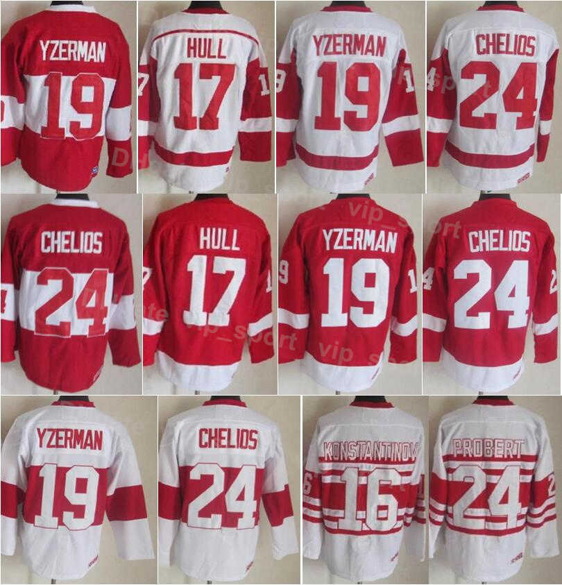 Men Ice Hockey Vintage Retro 24 Chris Chelios Jersey 16 Vladimir Konstantinov 17 Brett Hull 19 Steve Yzerman 91 Sergei Fedorov 75th Year, 91 white
Men Ice Hockey Vintage Retro 24 Chris Chelios Jersey 16 Vladimir Konstantinov 17 Brett Hull 19 Steve Yzerman 91 Sergei Fedorov 75th Year, 91 white