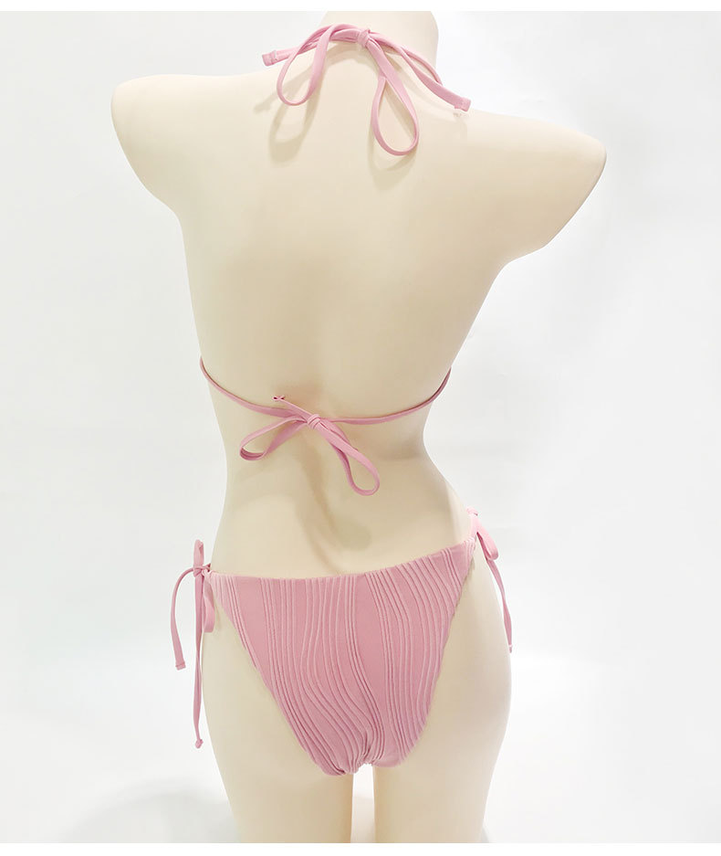 Sexy Bikini Women Swimsuit Push-up Bra Bikini Set Two Piece Swimwear High Cut Bathing Suit Beachwear Lace Up Bikinis