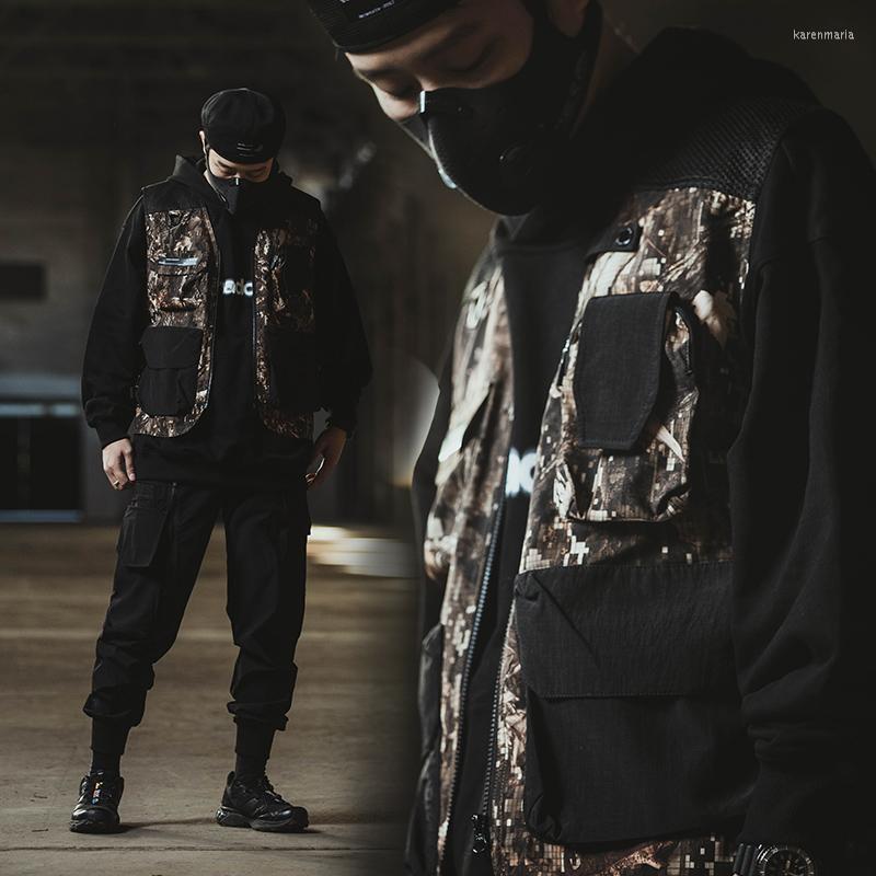 Men's Vests Enshadower 22ss Branch Camouflage Vest Multiple Pockets Techwear Aesthetic Warcore Kare22, As pic
Men's Vests Enshadower 22ss Branch Camouflage Vest Multiple Pockets Techwear Aesthetic Warcore Kare22, As pic