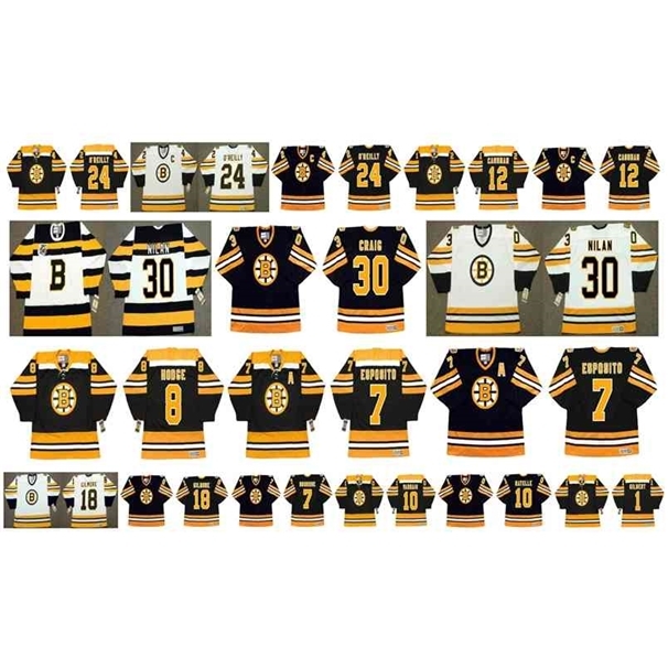 Xflsp Vintage hockey Jersey 30 CHRIS NILAN 8 KEN HODGE 7 PHIL ESPOSITO 24 Terry O'Reilly 12 WAYNE CASHMAN 18 Happy Gilmore CCM Retro Hockey, As pic
Xflsp Vintage hockey Jersey 30 CHRIS NILAN 8 KEN HODGE 7 PHIL ESPOSITO 24 Terry O'Reilly 12 WAYNE CASHMAN 18 Happy Gilmore CCM Retro Hockey, As pic