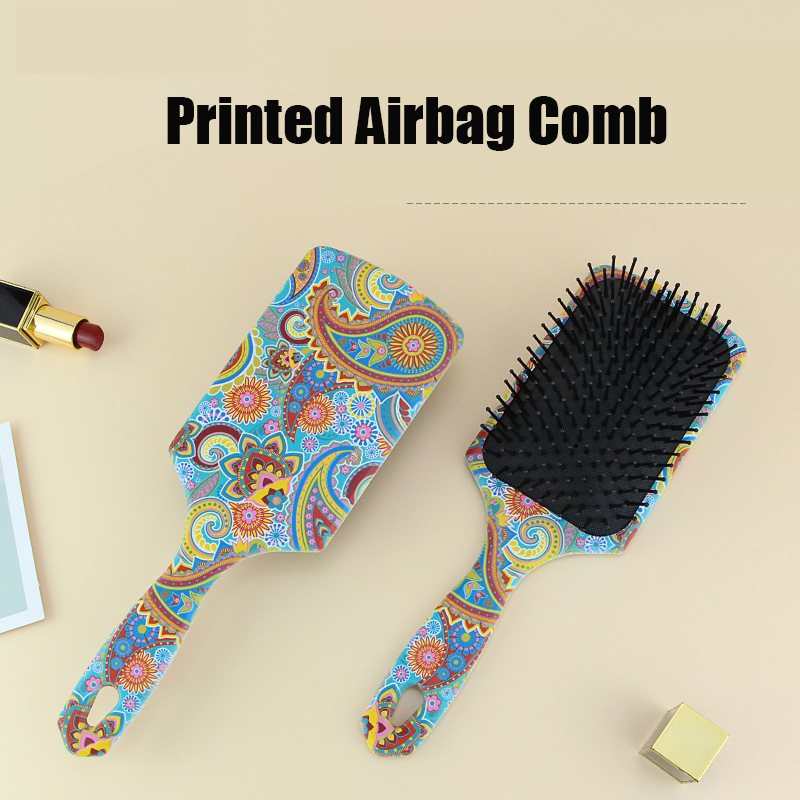 Hair Cushion Comb Cartoon Air Bag Comb Detangling Styling Pettine Brush Salon Hairdressing Straight Curly Women