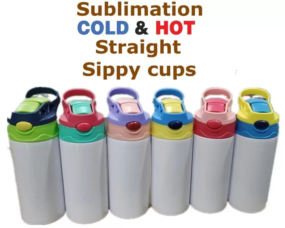 US Stock 12oz Sublimation Straight Sippy Cup Children Tumblers 350ml Blank White Portable Stainless Steel Vacuum Insulated Water Bottle For Kids, Remark colors
US Stock 12oz Sublimation Straight Sippy Cup Children Tumblers 350ml Blank White Portable Stainless Steel Vacuum Insulated Water Bottle For Kids, Remark colors