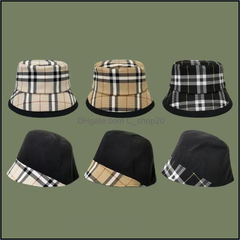 Wide Brim Hats Caps Hats Scarves Gloves Fashion Accessories 21Ss British Style Classic Grid Pattern Bucket Designers Charm Women Spring A, As pic 
Wide Brim Hats Caps Hats Scarves Gloves Fashion Accessories 21Ss British Style Classic Grid Pattern Bucket Designers Charm Women Spring A, As pic