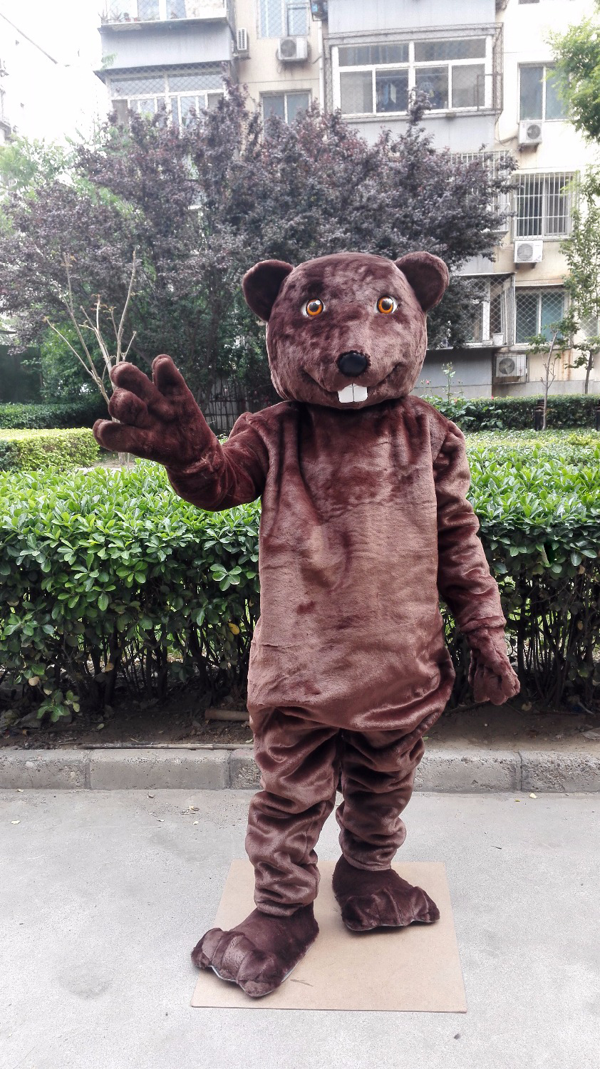 plush beaver Sinocastor castor mascot costume custom fancy costume anime mascotte theme fancy dress carnival 41192, Brown
plush beaver Sinocastor castor mascot costume custom fancy costume anime mascotte theme fancy dress carnival 41192, Brown