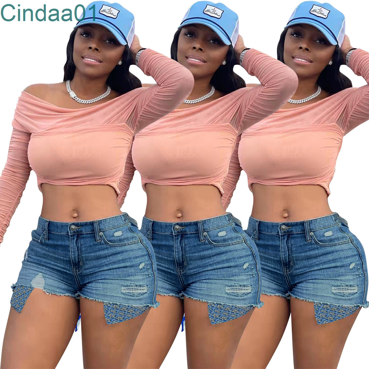Womens Wear Sexy Fashion Denim Shorts 2022 Designer Clothing Jeans For Women Fashion Denim Leggings Short Pants, Light blue 1
Womens Wear Sexy Fashion Denim Shorts 2022 Designer Clothing Jeans For Women Fashion Denim Leggings Short Pants, Light blue 1