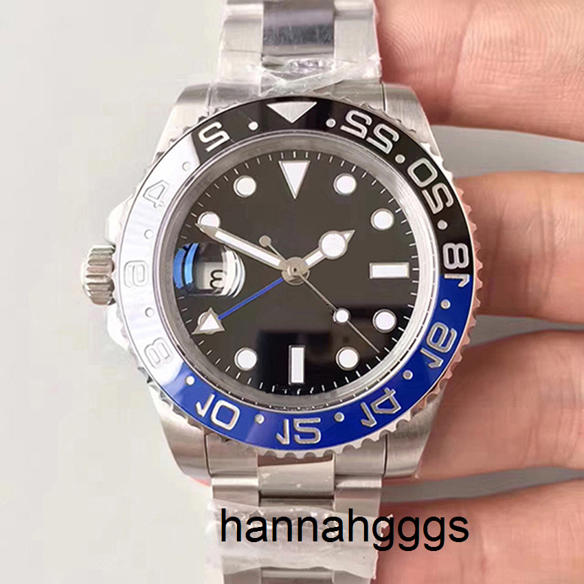ST9 Watch Stainless Black Blue Batman Ceramic Bezel Luxury Mens Mechanical Automatic Movement GMT Self-winding Men Watches 126710 Wristwatch 0ZJ2
ST9 Watch Stainless Black Blue Batman Ceramic Bezel Luxury Mens Mechanical Automatic Movement GMT Self-winding Men Watches 126710 Wristwatch 0ZJ2