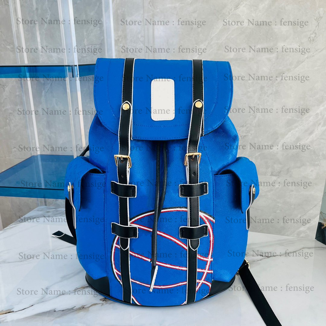 Christopher PM Basketball Backpack Mens Designer Luxury Backpacks Soft Trunk Travel Bags Monograms three-color School Bag
Christopher PM Basketball Backpack Mens Designer Luxury Backpacks Soft Trunk Travel Bags Monograms three-color School Bag