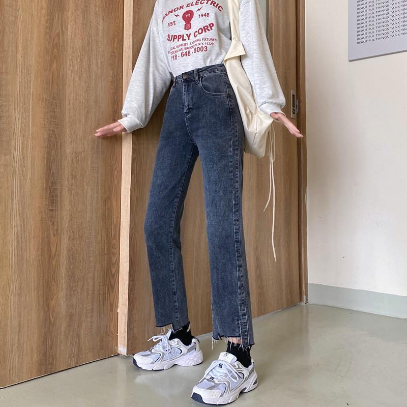 Jeans Women Vintage Capris Elastic Loose High Waist Large Size Womens Casual Comfortable All-match Student Ladies Straight Trousers, Bluegray
Jeans Women Vintage Capris Elastic Loose High Waist Large Size Womens Casual Comfortable All-match Student Ladies Straight Trousers, Bluegray