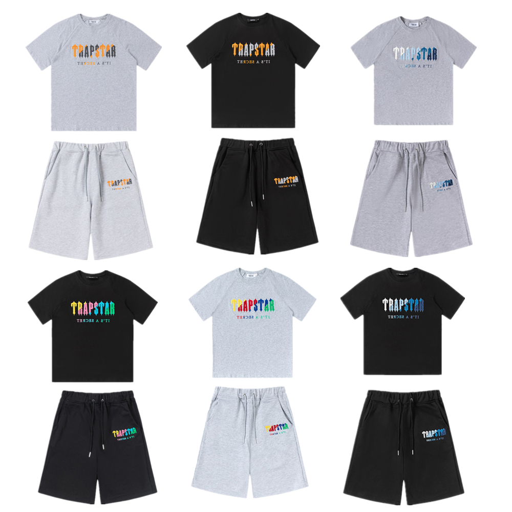 Trapstar sets Mens tracksuits t shirt streetwear casual breathable Summer short sleeve Tops shorts Tees outdoor sports Asian size S- suits sportswear not a print, 602-black
Trapstar sets Mens tracksuits t shirt streetwear casual breathable Summer short sleeve Tops shorts Tees outdoor sports Asian size S- suits sportswear not a print, 602-black