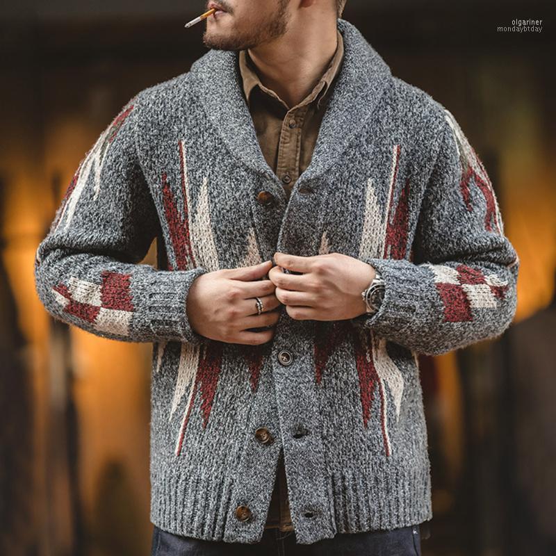 Men' Sweaters Retro Cardigan Sweater Casual Slim Lapel Outerwear Winter Thicken Long-sleeve Warm Fashion Knitted Jacket For Men Olga22, Dark grey
Men' Sweaters Retro Cardigan Sweater Casual Slim Lapel Outerwear Winter Thicken Long-sleeve Warm Fashion Knitted Jacket For Men Olga22, Dark grey