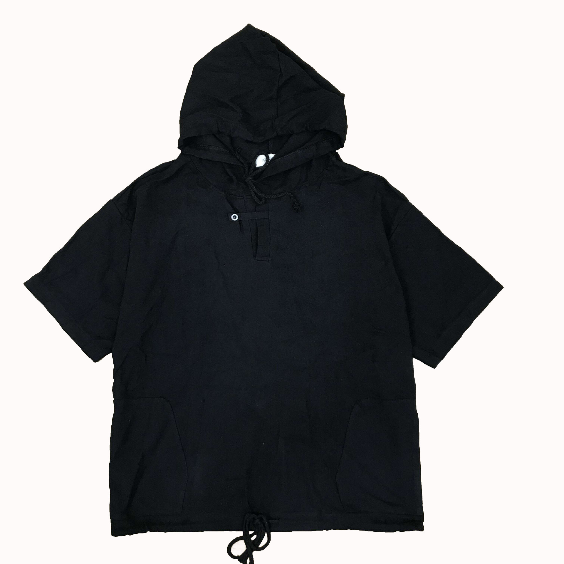2022 Summer New Mens T-Shirts Fashion Casual Loose Top Trend Hem Adjustable Hoodie High Quality Big Pocket Street Style Clothes Black White Orange
2022 Summer New Mens T-Shirts Fashion Casual Loose Top Trend Hem Adjustable Hoodie High Quality Big Pocket Street Style Clothes Black White Orange
