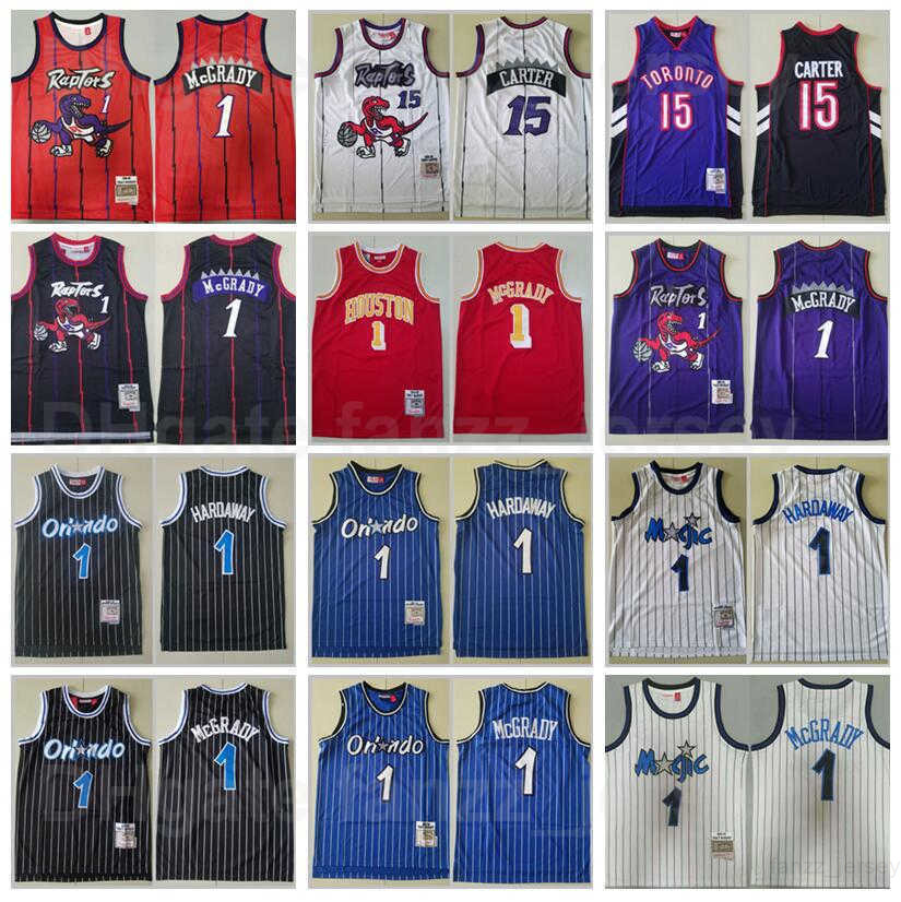 Men Vintage Basketball Mitchell Ness Penny Hardaway Jersey Vince Carter 15 Tracy McGrady 1 Stripe Black Blue Color White Purple Red For Sport Fans Retro Shirt, 1 mcgrady
Men Vintage Basketball Mitchell Ness Penny Hardaway Jersey Vince Carter 15 Tracy McGrady 1 Stripe Black Blue Color White Purple Red For Sport Fans Retro Shirt, 1 mcgrady