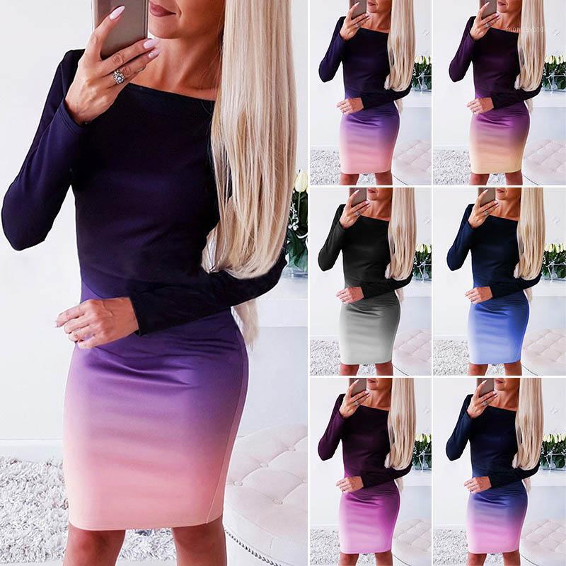 Casual Dresses Women Long Sleeve Bodycon Dress Gradient Stretch Slim Fit Midi Party Office Lady Fall Clothes, Gray
Casual Dresses Women Long Sleeve Bodycon Dress Gradient Stretch Slim Fit Midi Party Office Lady Fall Clothes, Gray
