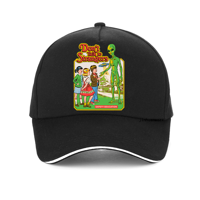 Dont Talk To Strangers Printed Woman Baseball cap Casual men funny alien hip hop cap Creativity Brand safety education Dad hat, Red
Dont Talk To Strangers Printed Woman Baseball cap Casual men funny alien hip hop cap Creativity Brand safety education Dad hat, Red